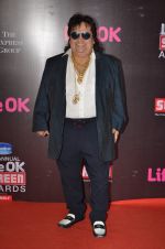 Bappi Lahiri at Life Ok Screen Awards red carpet in Mumbai on 14th Jan 2015